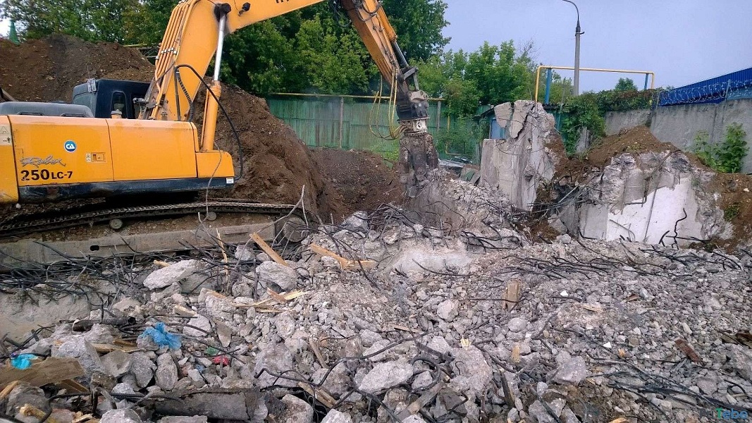 Демонтаж бетонных конструкций в Санкт-Петербурге
